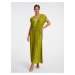 Orsay Green Pleated Maxidresses - Ladies