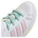 Dievčenská rekreačná obuv ADIDAS Grand Court Mid cloud white clear pink ice yellow