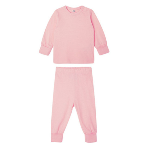 Babybugz Dojčenské pyžamo BZ67 Powder Pink