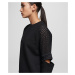 Mikina Karl Lagerfeld Cut Out Lace Slv Sweat Top