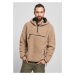 Teddyfleece Worker Pullover Jacket camel