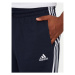 Adidas Športové kraťasy Essentials 3-Stripes IC9379 Tmavomodrá Regular Fit