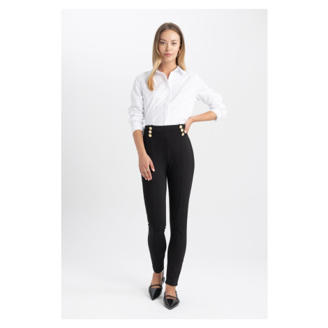 DEFACTO Buttoned High Waist Leggings