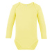 Link Kids Wear Bailey 02 Dojčenské body X11420 Pastel Yellow
