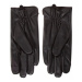 Lauren Ralph Lauren Dámske rukavice Lth Whipstitch Glove 454822999001 Čierna