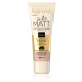 Eveline Cosmetics Satin Matt zmatňujúci make-up s extraktom zo slimáka odtieň 102 Vanilla