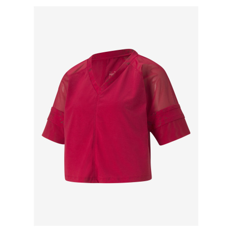 Tričká s krátkym rukávom pre ženy Puma - červená