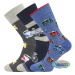 Lonka Harry Pánske vzorované ponožky - 3 páry BM000001066600101332 mix D
