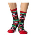 Pánske ponožky HEAT HOLDERS 1 PACK-MEN LITE HO HO HO-CHRISTMAS SOCKS