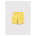 OVS Džínsové šortky 1492798 Žltá Regular Fit