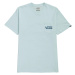 VANS-STYLE 76 BACK SS TEE-BLUE GLOW-TEAL Modrá