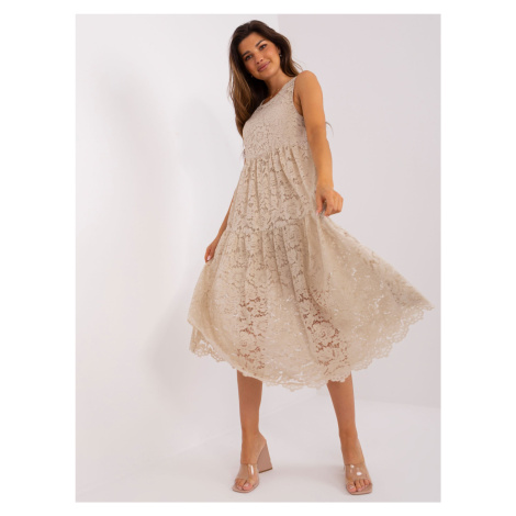 Dress-TW-SK-BI-8246.37X-beige