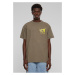 Men's Ultraprovocateur Acid Heavy Oversize T-Shirt - Dark Khaki