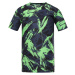 Men's functional T-shirt ALPINE PRO QUATR neon green gecko variant pe