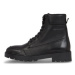 Calvin Klein Jeans Outdoorová obuv Combat Mid Laceup Wl Lth YM0YM00847 Čierna