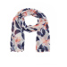 Orsay Cream-blue women's floral scarf - Women