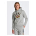 MIKINA GANT CREST SWEAT HOODIE GREY MELANGE