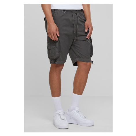 Men's Double Pocket Cargo Shorts - Grey Urban Classics