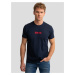 Big Star Man's T-shirt 152436 403 Navy Blue