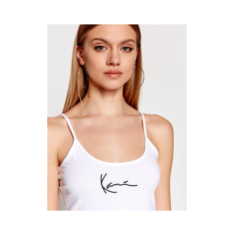 Karl Kani Top Small Signature 6131875 Biela Regular Fit