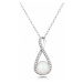 OLIVIE Strieborný náhrdelník PERLA 4115