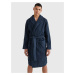 Pánsky župan COTTON TOWELLING BATHROBE 2S87905539416 modrá - Tommy Hilfiger