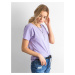 DÁMSKE FIALOVÉ TRIČKO RV-TS-4693.99-PURPLE