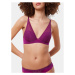 Triumph Podprsenka Bralette Aura Spotlight T WP 10216460 Fialová