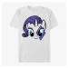 Queens Hasbro My Little Pony - Rarity Face Men's T-Shirt White