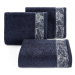 Eurofirany Unisex's Towel 419935 Navy Blue