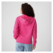 Mikina GAP Logo Full Zip Hoodie Sizzling Fuchsia