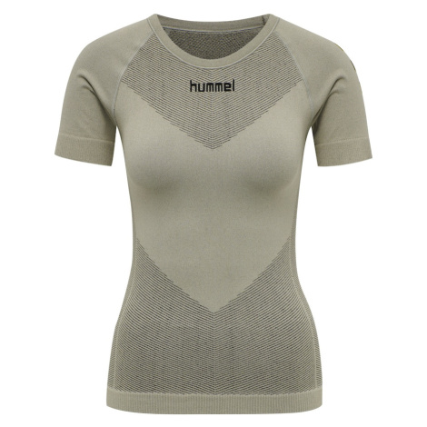 Hummel Funkčné tričko 'First Seamless'  sivá / čierna