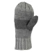 Lotto GAIA Detské pletené rukavice, sivá, veľkosť