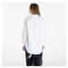 Košeľa Tommy Jeans Boyfriend Badge Shirt White