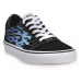 Chlapčenská rekreačná obuv VANS Ward Flame black white