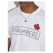 DSQUARED2 Supercrew White tričko