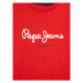 Pepe Jeans Tričko New Art PB503493 Červená Regular Fit