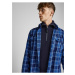 Modrá kockovaná košeľa Jack & Jones Bluwoodland