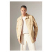 DEFACTO Relax Fit Cotton Long Sleeve Shirt Jacket