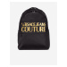 Čierny pánsky batoh s nápisom Versace Jeans Couture