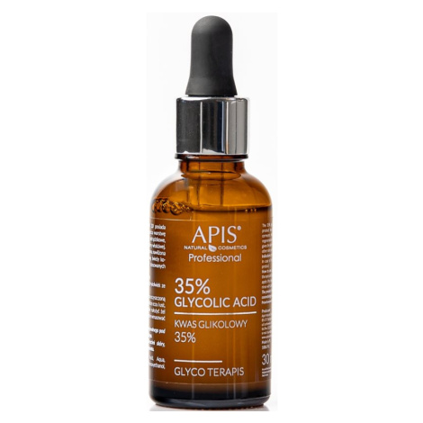 Apis Natural Cosmetics TerApis 35% Glycolic Acid vyhladzujúce exfoliačné sérum pre regeneráciu a