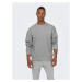 Only & Sons Mikina 22026662 Sivá Relaxed Fit