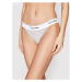 Calvin Klein Underwear Klasické nohavičky Tanga 000QF4977A Sivá