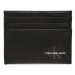Calvin Klein Jeans Puzdro na kreditné karty Monogram Soft Cardholder 6Cc K50K510149 Čierna
