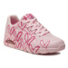 Skechers Sneakersy Uno Spread The Love 155507/LTPK Ružová