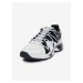 Čierno-biele pánske tenisky s koženými detailmi Versace Jeans Couture Fondo Nabas 56