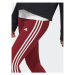 Adidas Legíny Essentials 3-Stripes High-Waisted Single Jersey Leggings IC9903 Červená