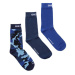 Diesel Ponožky - SKM-HERMINE-THREEPACK SOCKS modré