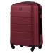 VÍNOVÁ SADA 4 ŠKRUPINOVÝCH KUFROV GAN01, LUGGAGE 4 SETS (L,M,S,XS) WINGS, MAROON