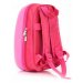 Ružový detský kufor + ruksak &quot;Butterfly&quot; - veľ. S + M